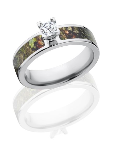 Mossy Oak Obsession Camo Engagement Ring w/ 1/2 CTW 14k Setting