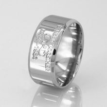 10mm Titanium Duck Band with Infinity Hooks - Men's Wedding Rings