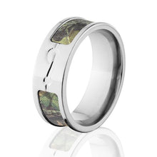 New Break Up Camo Rings, Men's Titanium Camo & Fishing Ring