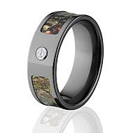 Mossy Oak Rings, Camouflage Wedding Band, Obsession Camo Rings