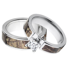 Outdoor RealTree AP Camo Wedding Ring Sets