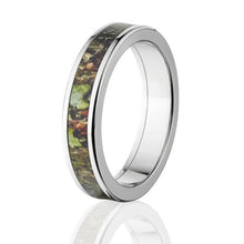 Licened Mossy Oak Obsession Camo Ring, Camo Wedding Bands