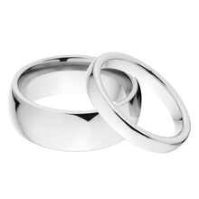 Cobalt Wedding Rings, Couple's Ring Set, Matching Cobalt Rings