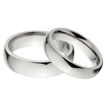 Matching Titanium Ring Set, Couples Titanium Wedding Rings