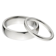 Couples Matching Titanium Ring Set, Titanium Promise Rings