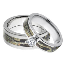 Matching Mossy Oak Break Up Infinity Camouflage Wedding Ring Set