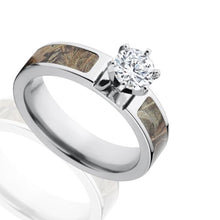 Realtree Camo Rings, Max 4 Engagement Ring with CZ