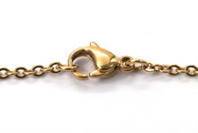 Mossy Oak Necklace, Camo Jewelry, Gold Steel