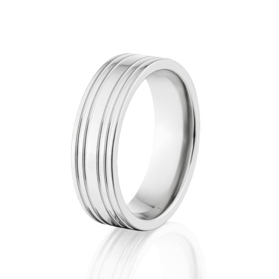 Men's Cobalt Wedding Rings: Cobalt Chrome Band