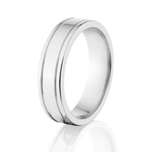 Cobalt Wedding Bands, 6mm Cobalt Chrome Ring